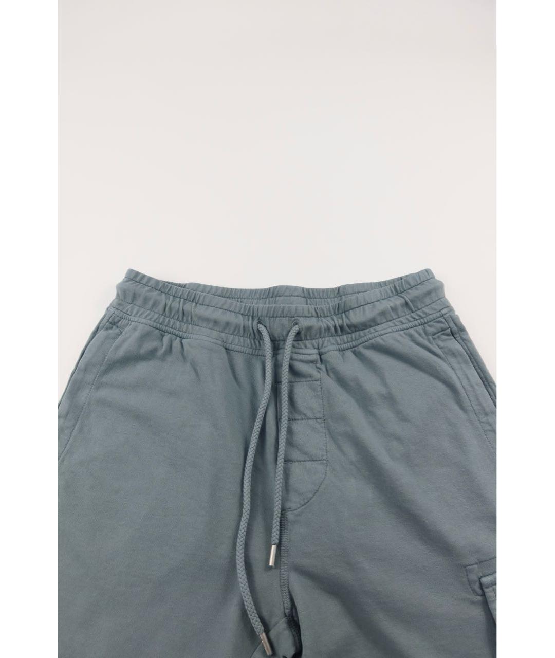CP COMPANY Голубые хлопковые шорты, фото 4
