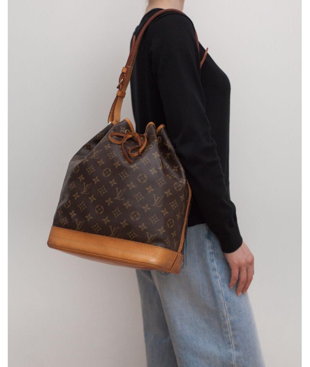LOUIS VUITTON Коричневая сумка через плечо, фото 2