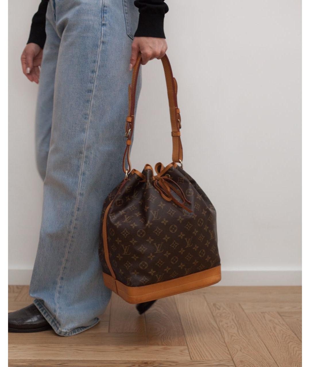 LOUIS VUITTON Коричневая сумка через плечо, фото 3
