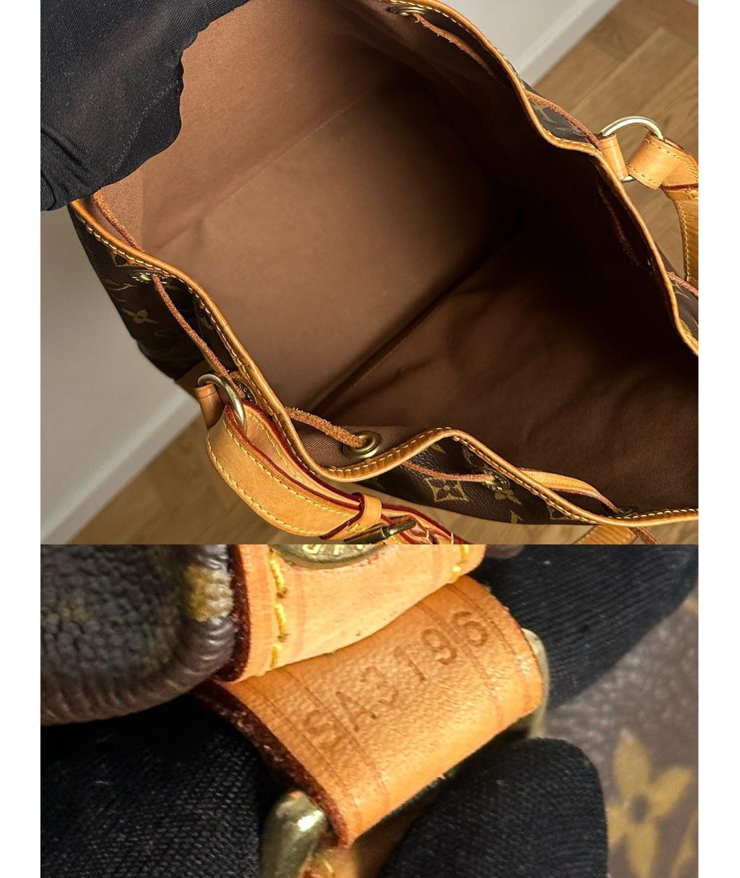 LOUIS VUITTON Коричневая сумка через плечо, фото 7