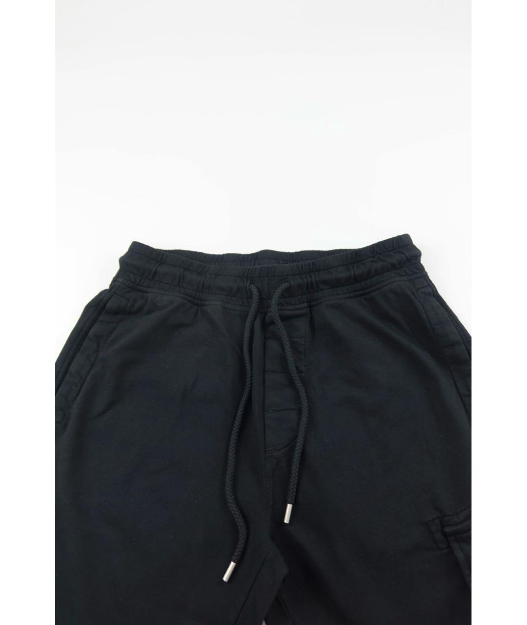 CP COMPANY Черные хлопковые шорты, фото 3