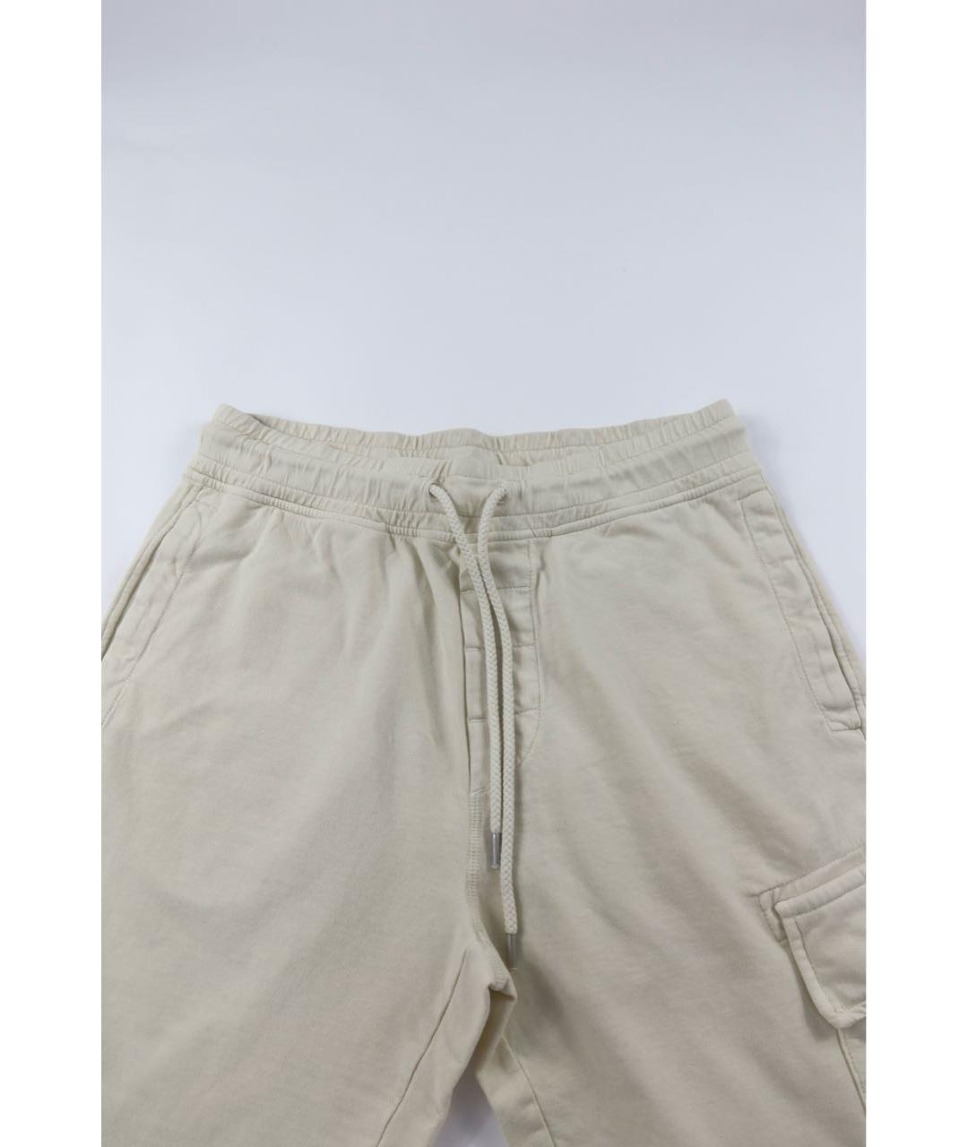 CP COMPANY Бежевые хлопковые шорты, фото 4