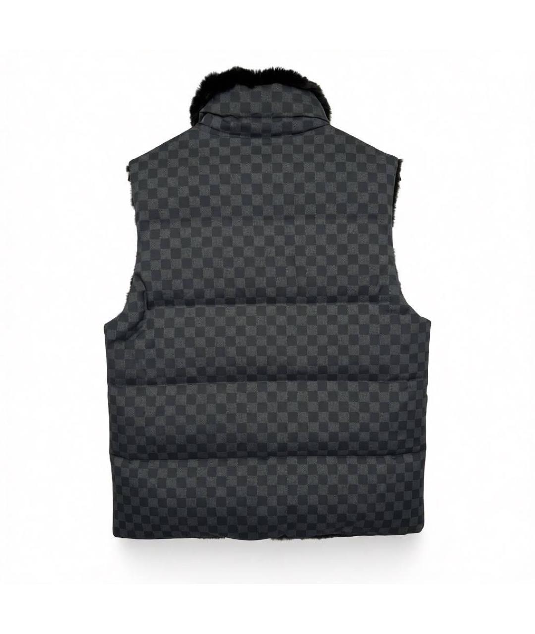 LOUIS VUITTON Черный жилет, фото 5