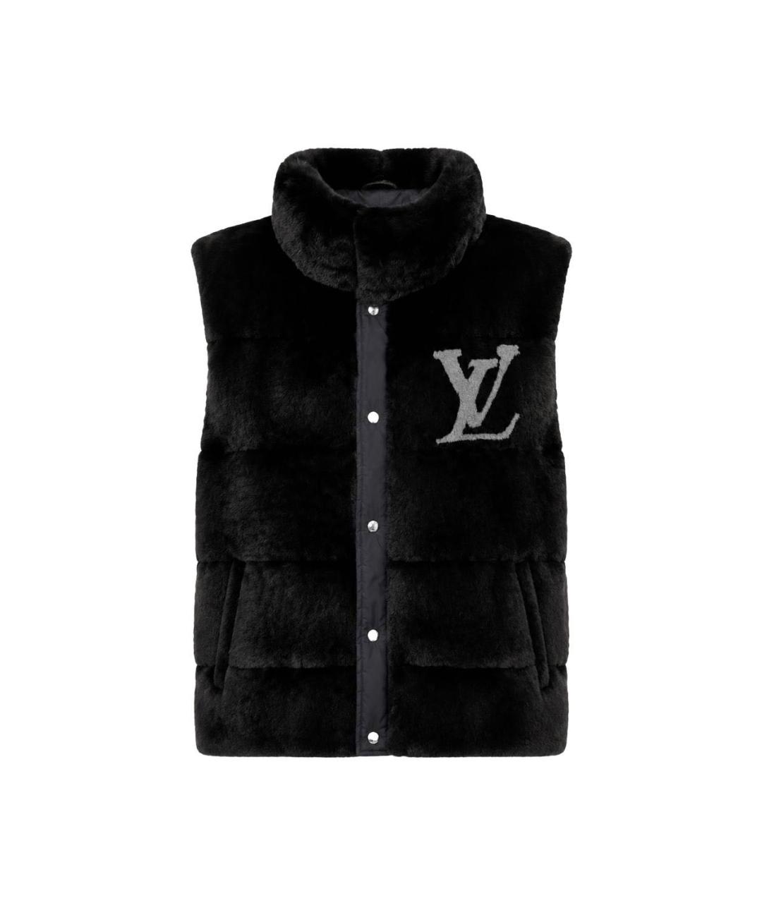 LOUIS VUITTON Черный жилет, фото 1