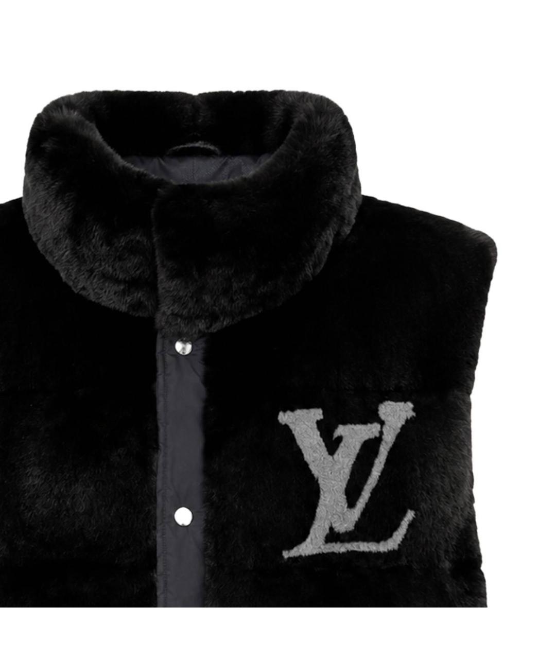 LOUIS VUITTON Черный жилет, фото 3