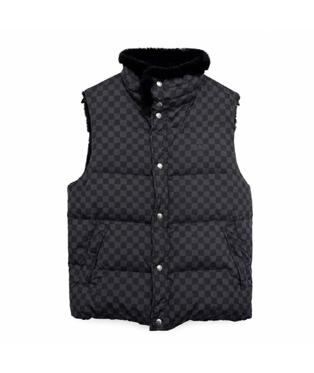 LOUIS VUITTON Черный жилет, фото 4