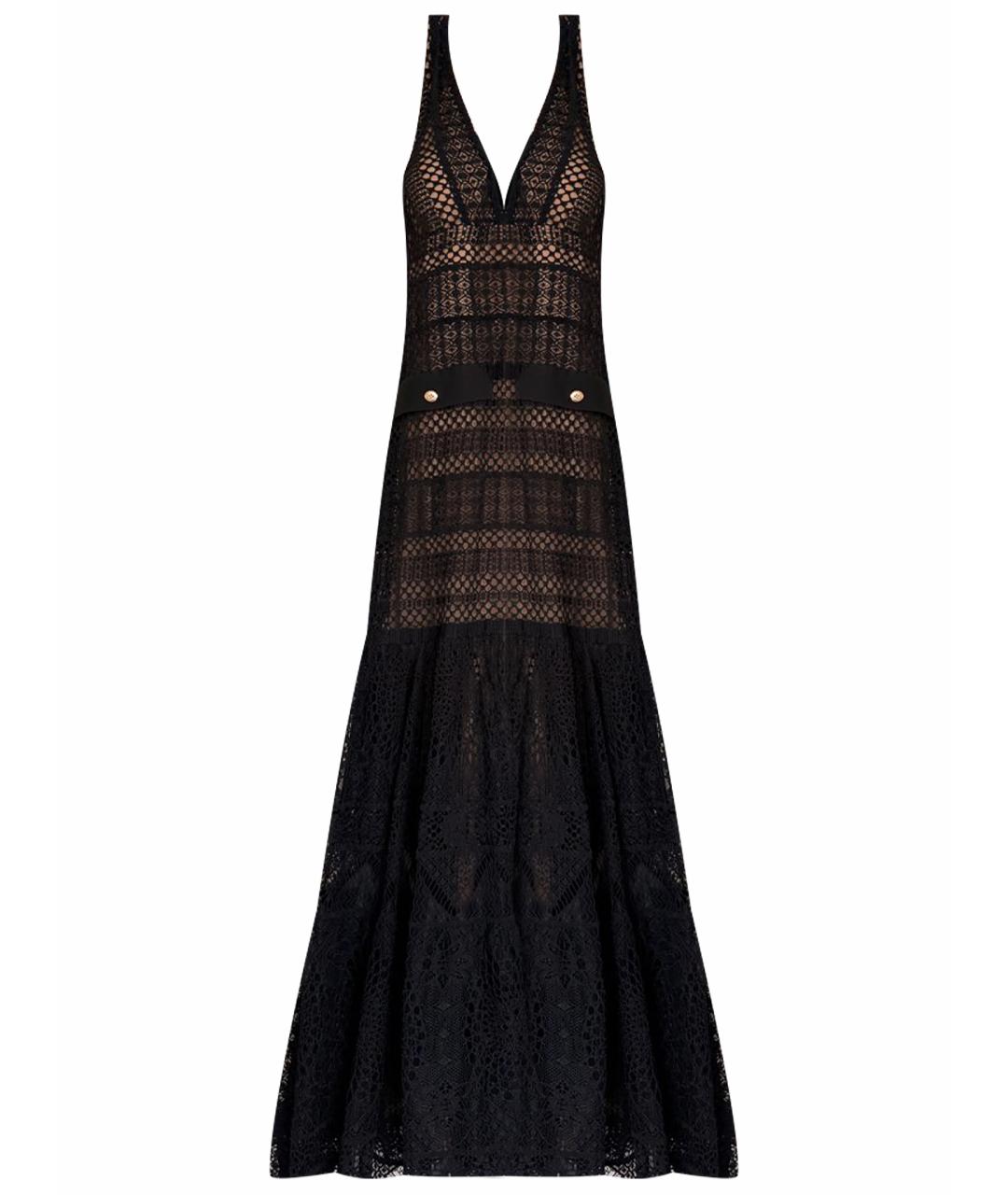 ELIE SAAB Бежевое кружевное вечернее платье, фото 1