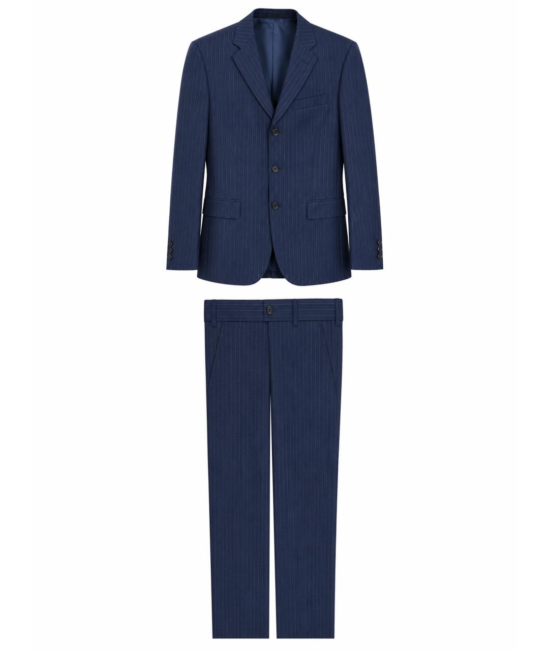 POLO RALPH LAUREN Темно-синий классический костюм, фото 1