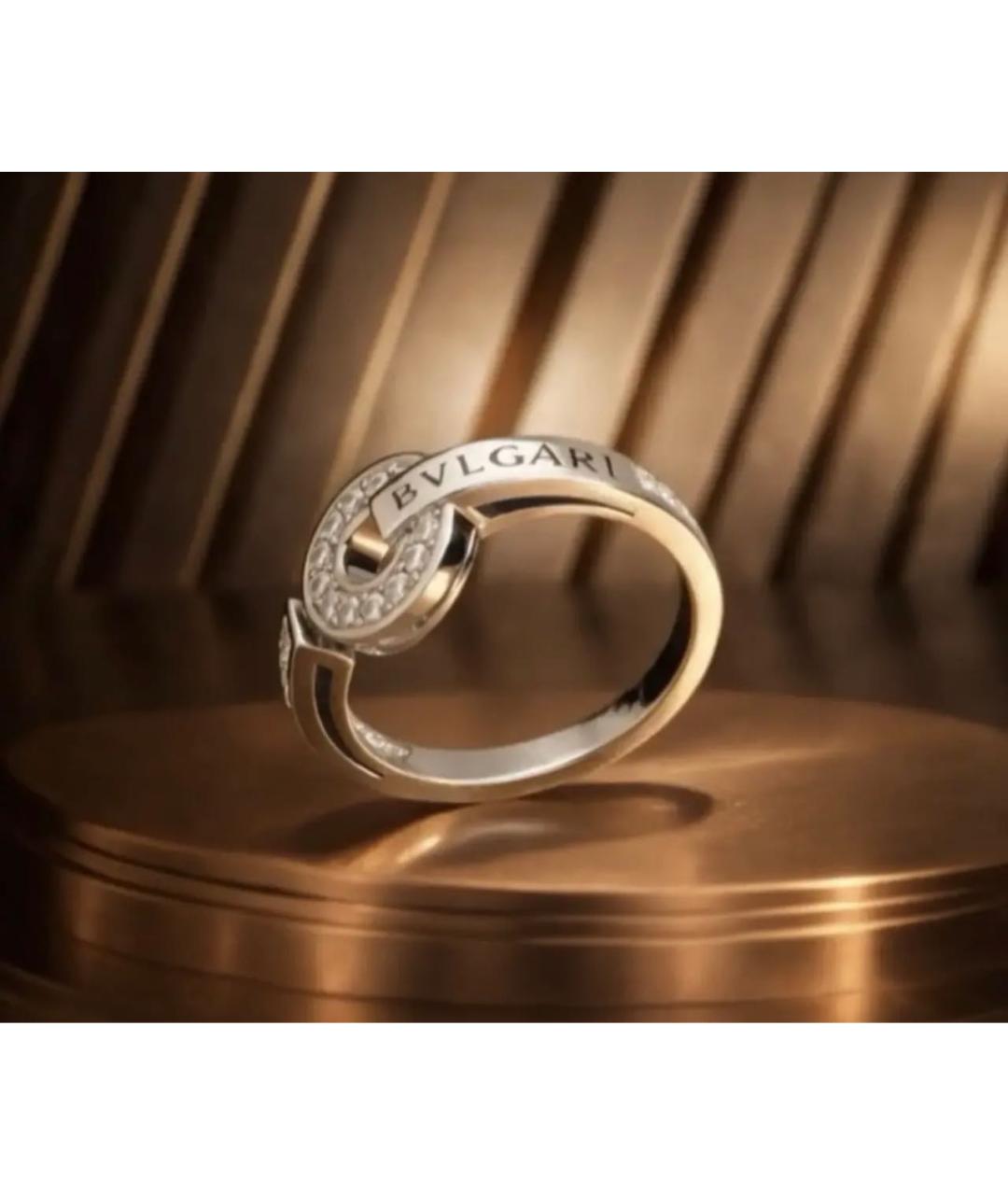 BVLGARI Серебряное кольцо из белого золота, фото 6