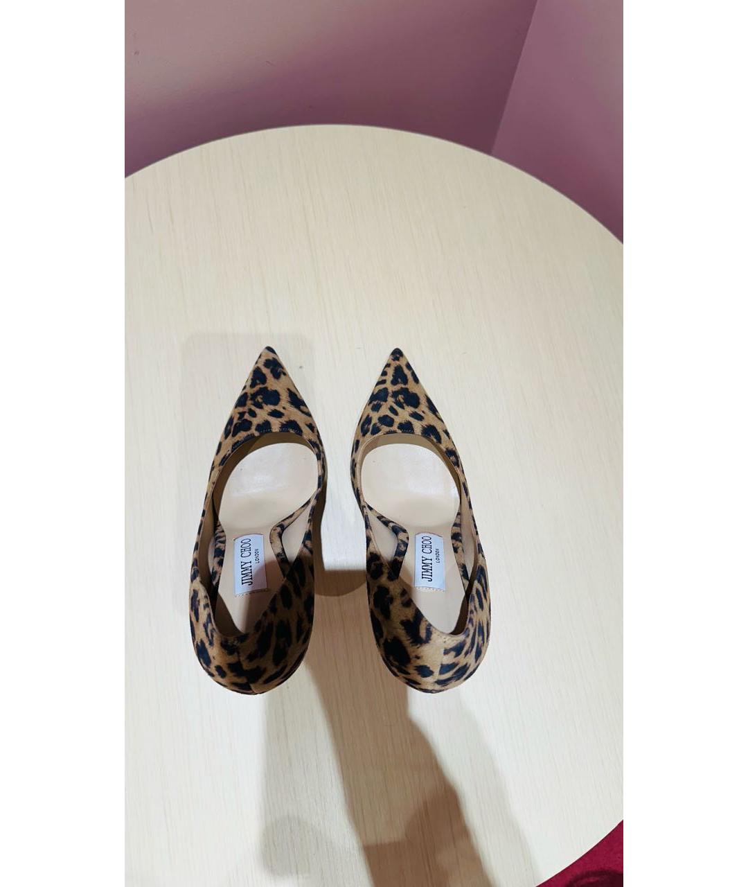 JIMMY CHOO Коричневые туфли, фото 3