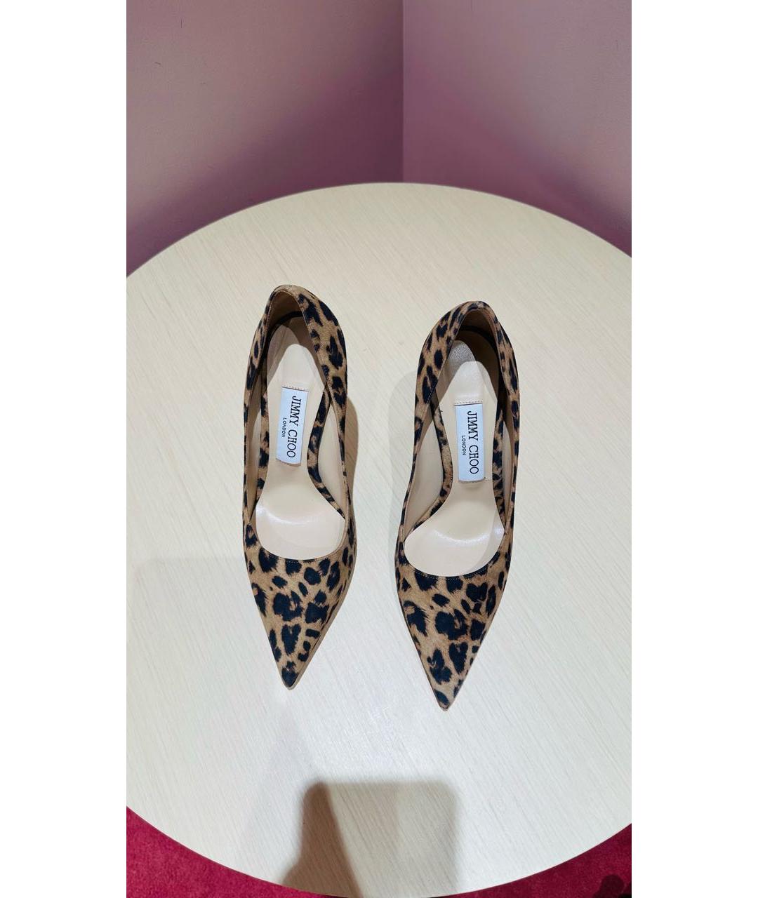 JIMMY CHOO Коричневые туфли, фото 2