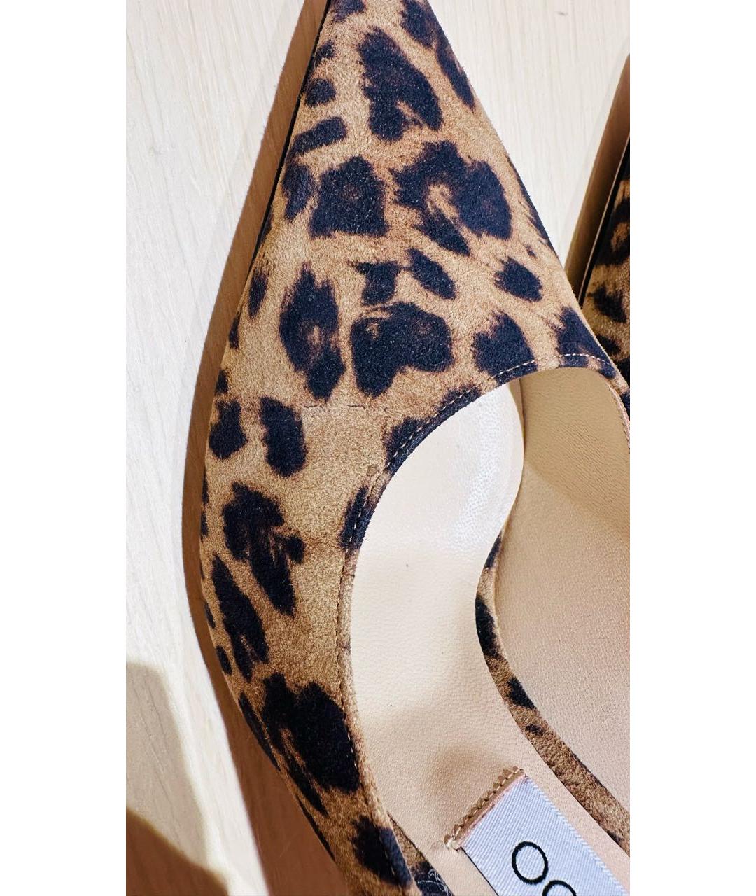 JIMMY CHOO Коричневые туфли, фото 5