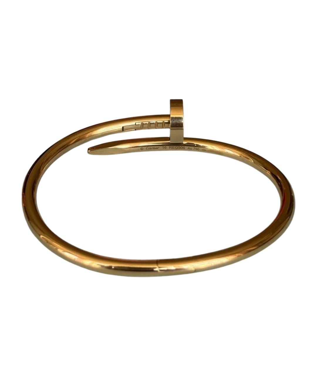CARTIER Золотой браслет из желтого золота, фото 1