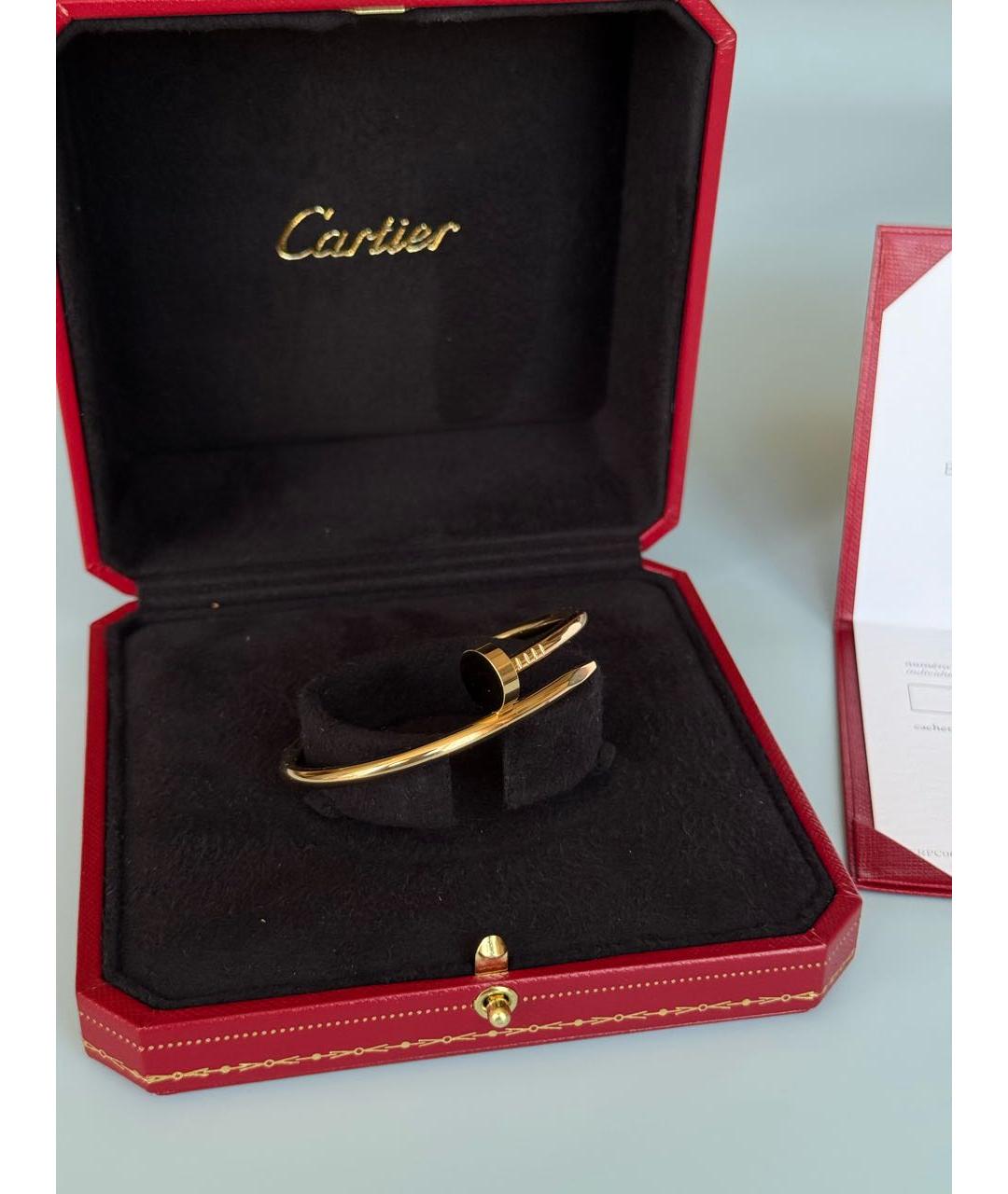 CARTIER Золотой браслет из желтого золота, фото 3