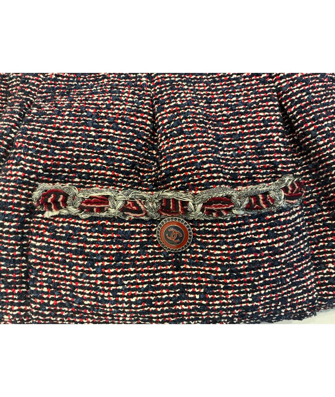 CHANEL Твидовая юбка миди, фото 6