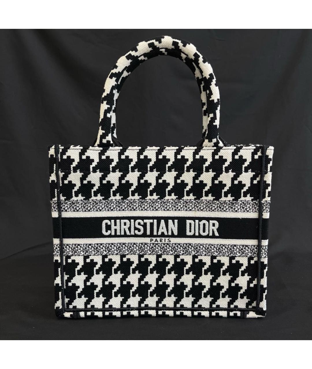 CHRISTIAN DIOR Черная сумка тоут, фото 2