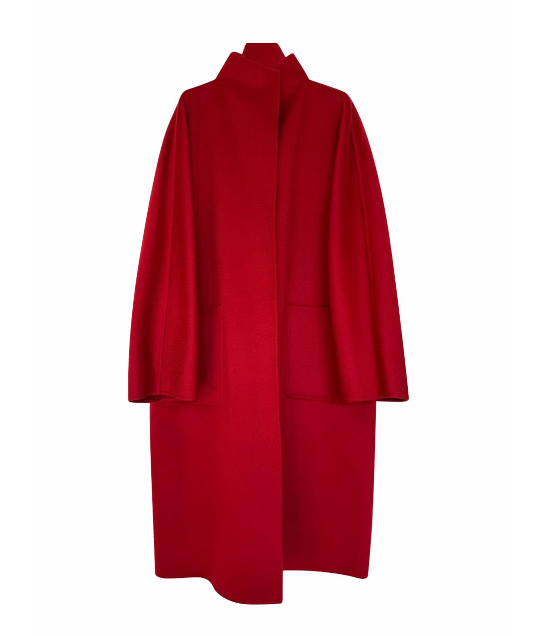 MAX MARA Красное кашемировое пальто, фото 1