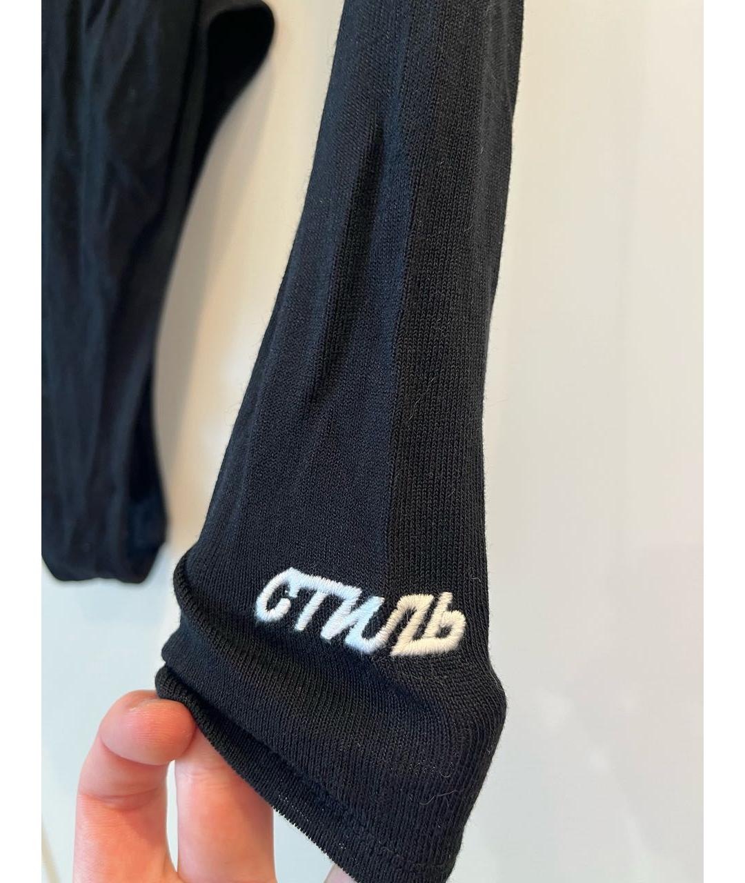 HERON PRESTON Черное хлопковое боди, фото 5