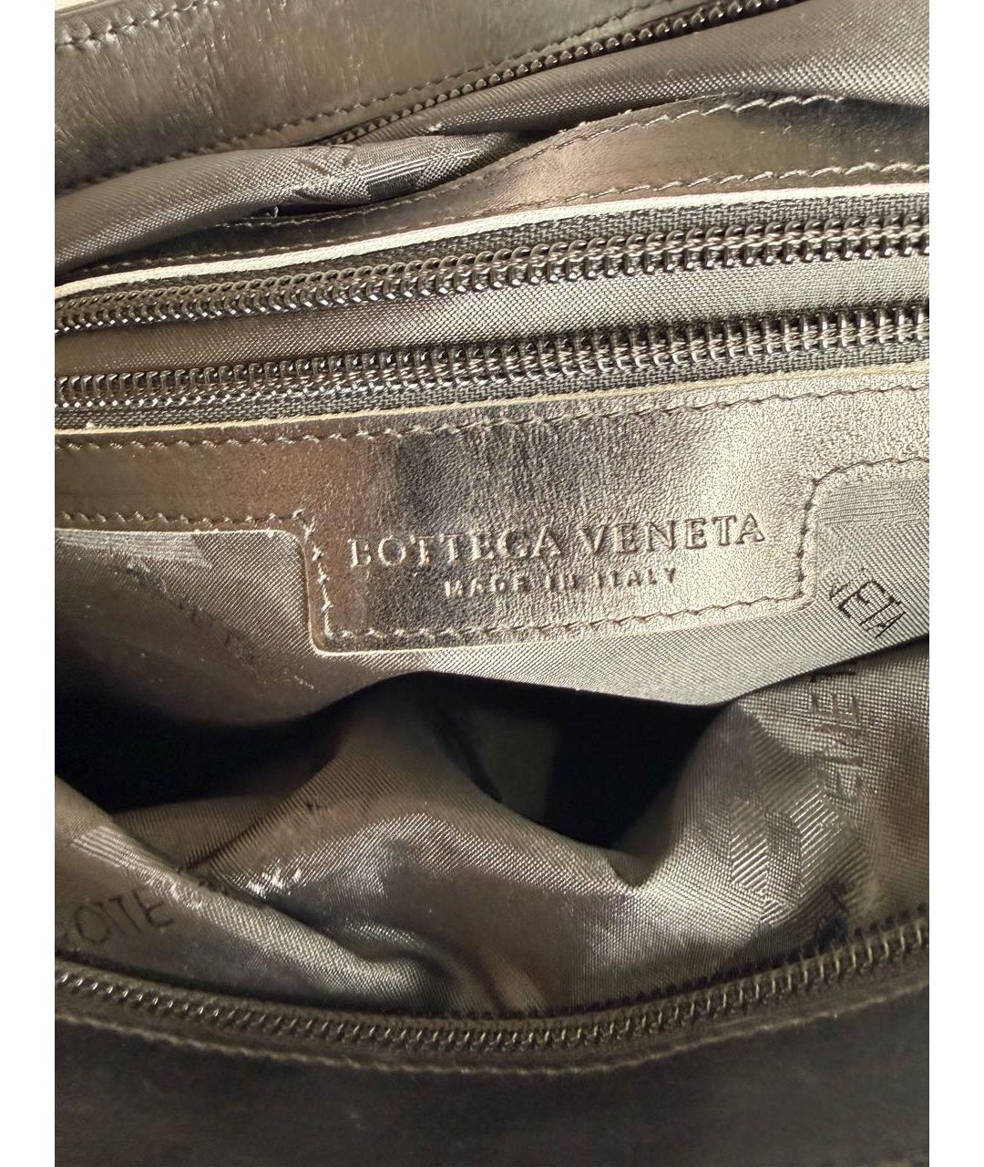 BOTTEGA VENETA Черная сумка тоут, фото 5