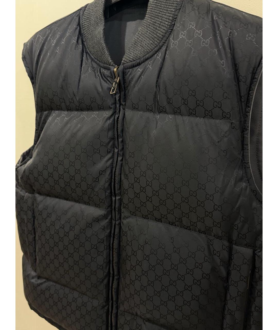 GUCCI Темно-синий жилет, фото 3