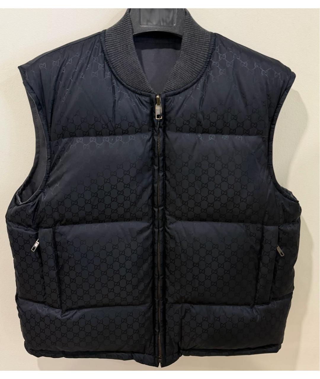 GUCCI Темно-синий жилет, фото 6