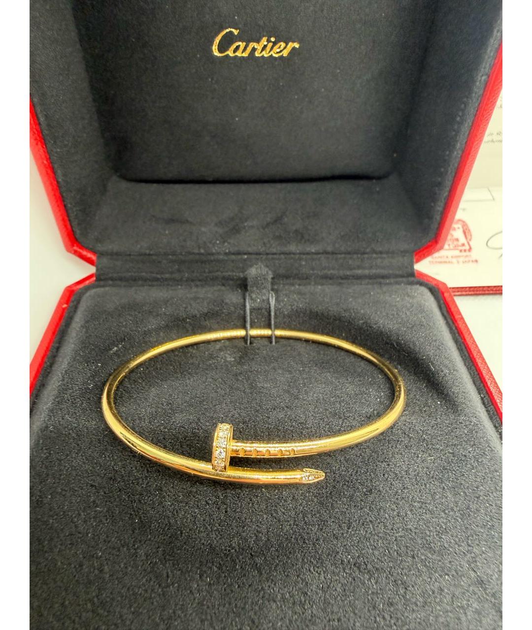 CARTIER Желтый браслет из желтого золота, фото 6