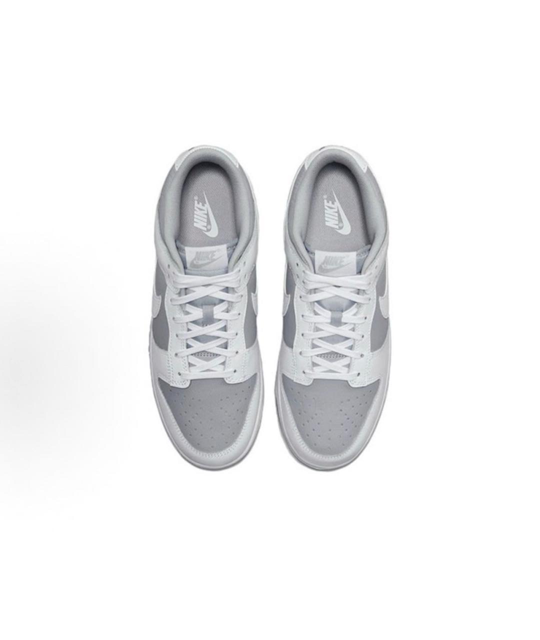 NIKE Белые кожаные низкие кроссовки / кеды, фото 3