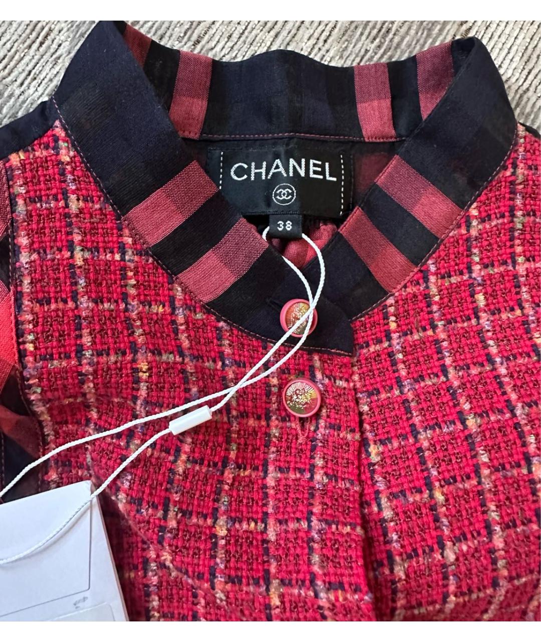 CHANEL Красная рубашка, фото 3
