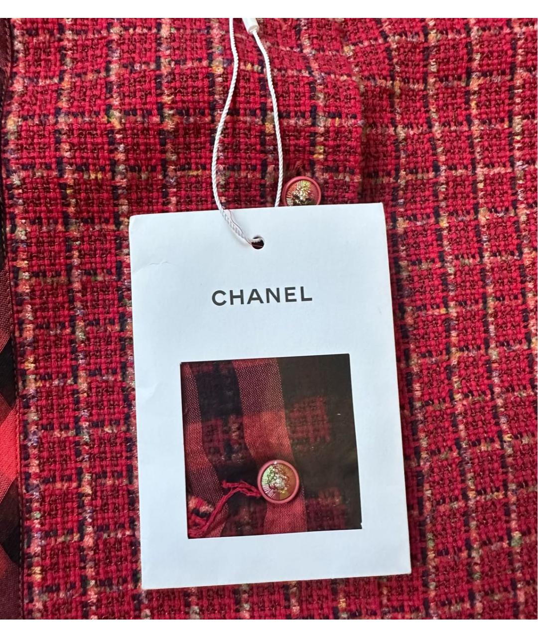CHANEL Красная рубашка, фото 7