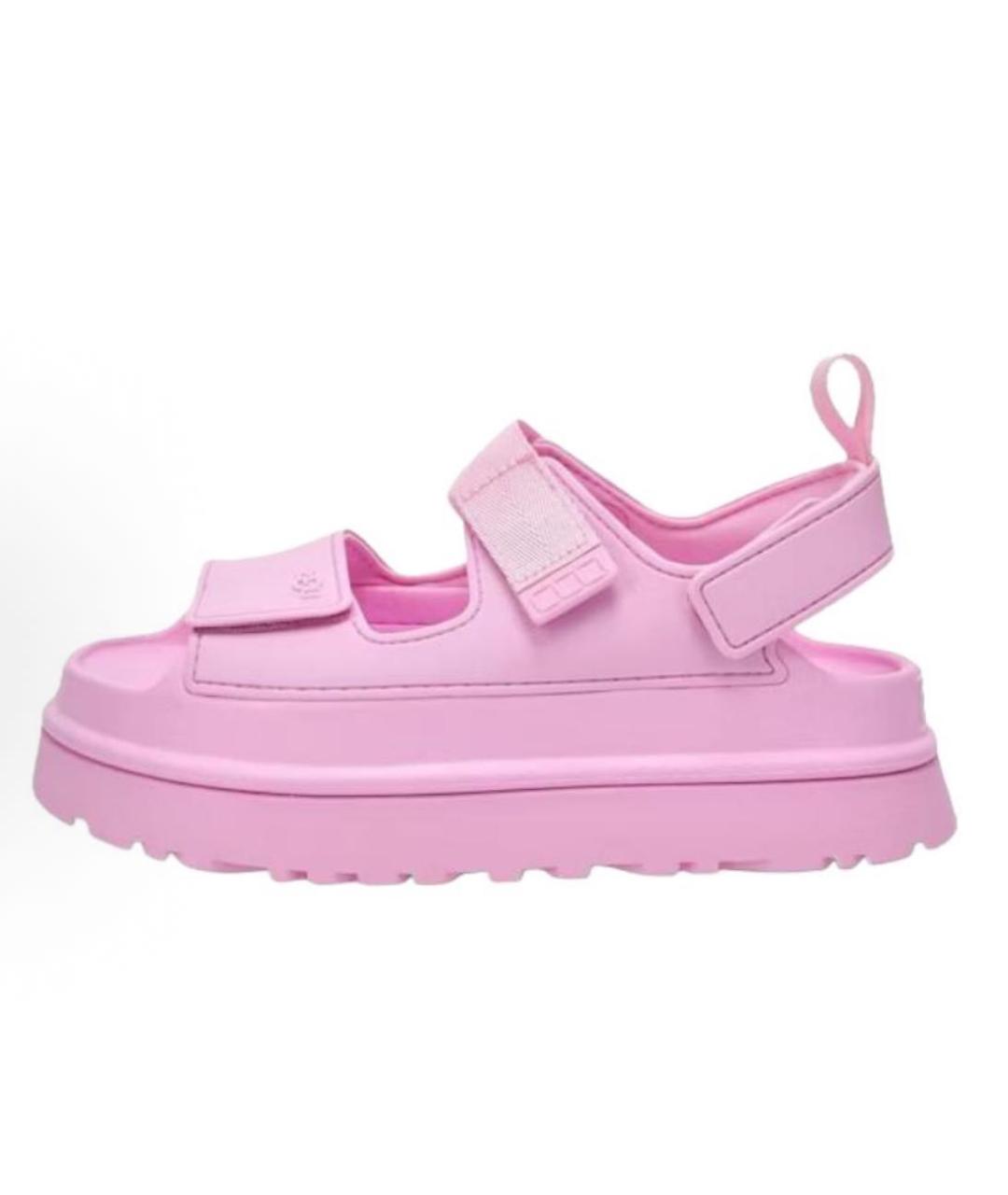 UGG AUSTRALIA Розовые босоножки, фото 2