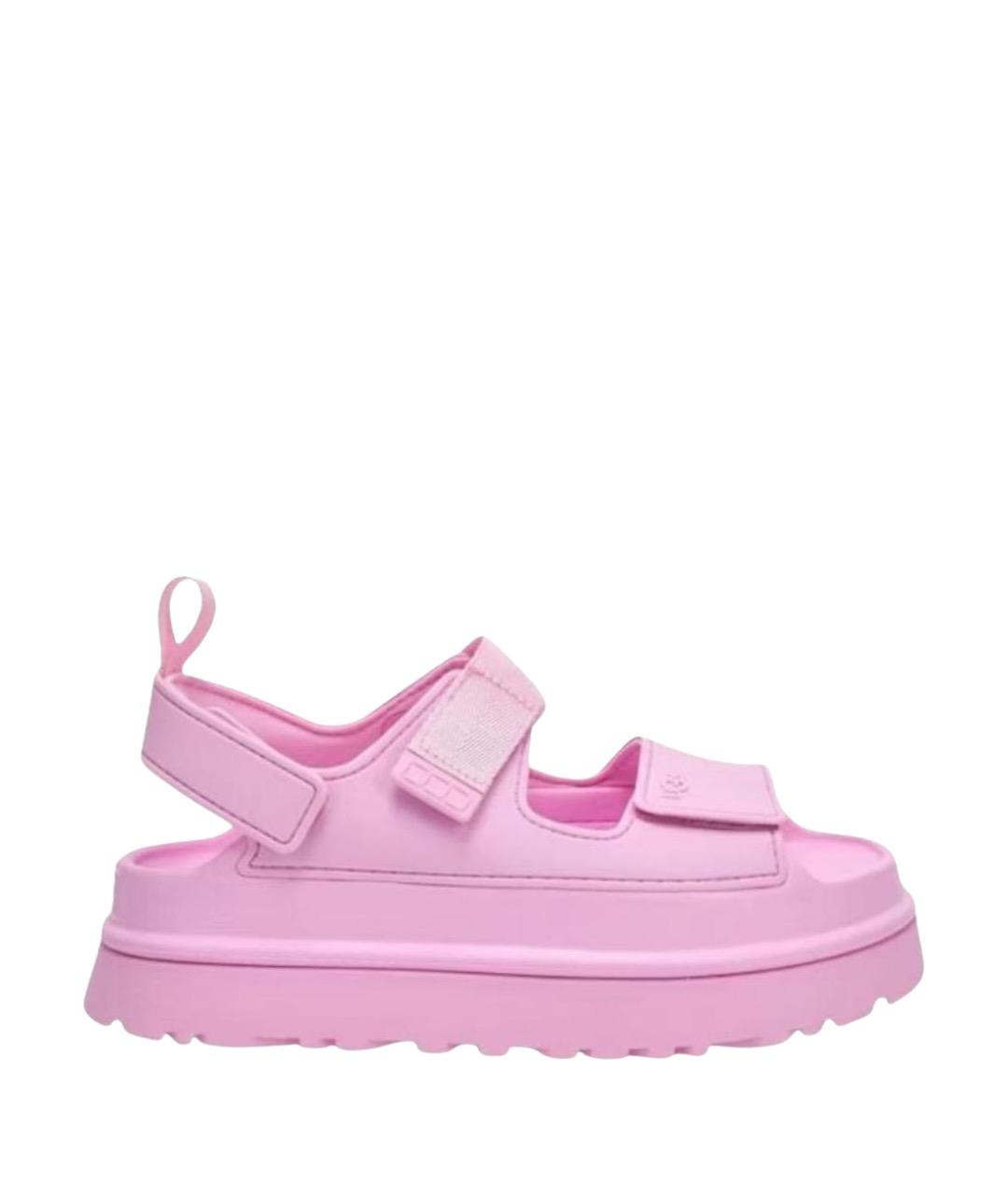 UGG AUSTRALIA Розовые босоножки, фото 1