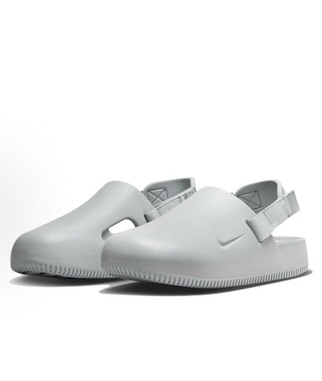 NIKE Серые шлепанцы, фото 3