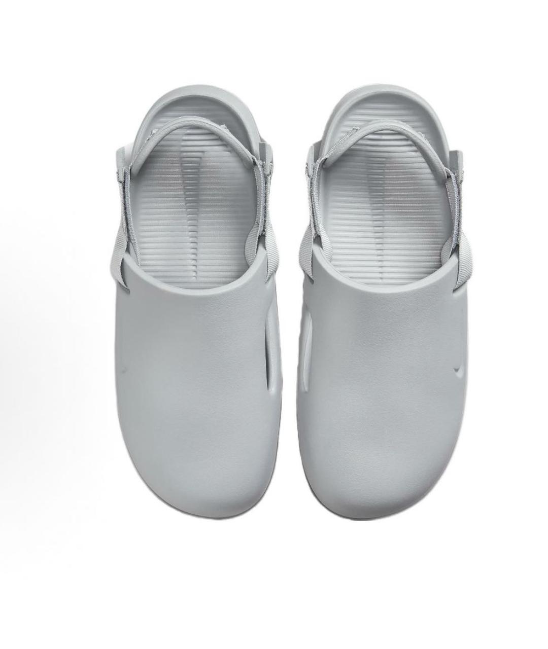 NIKE Серые шлепанцы, фото 4