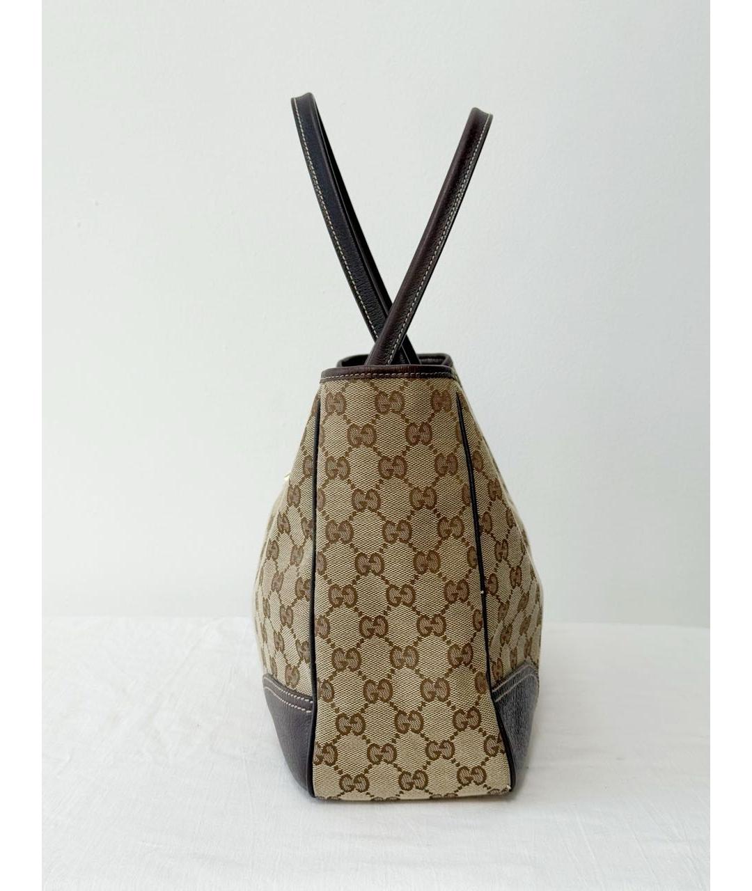 GUCCI Бежевая сумка тоут, фото 2