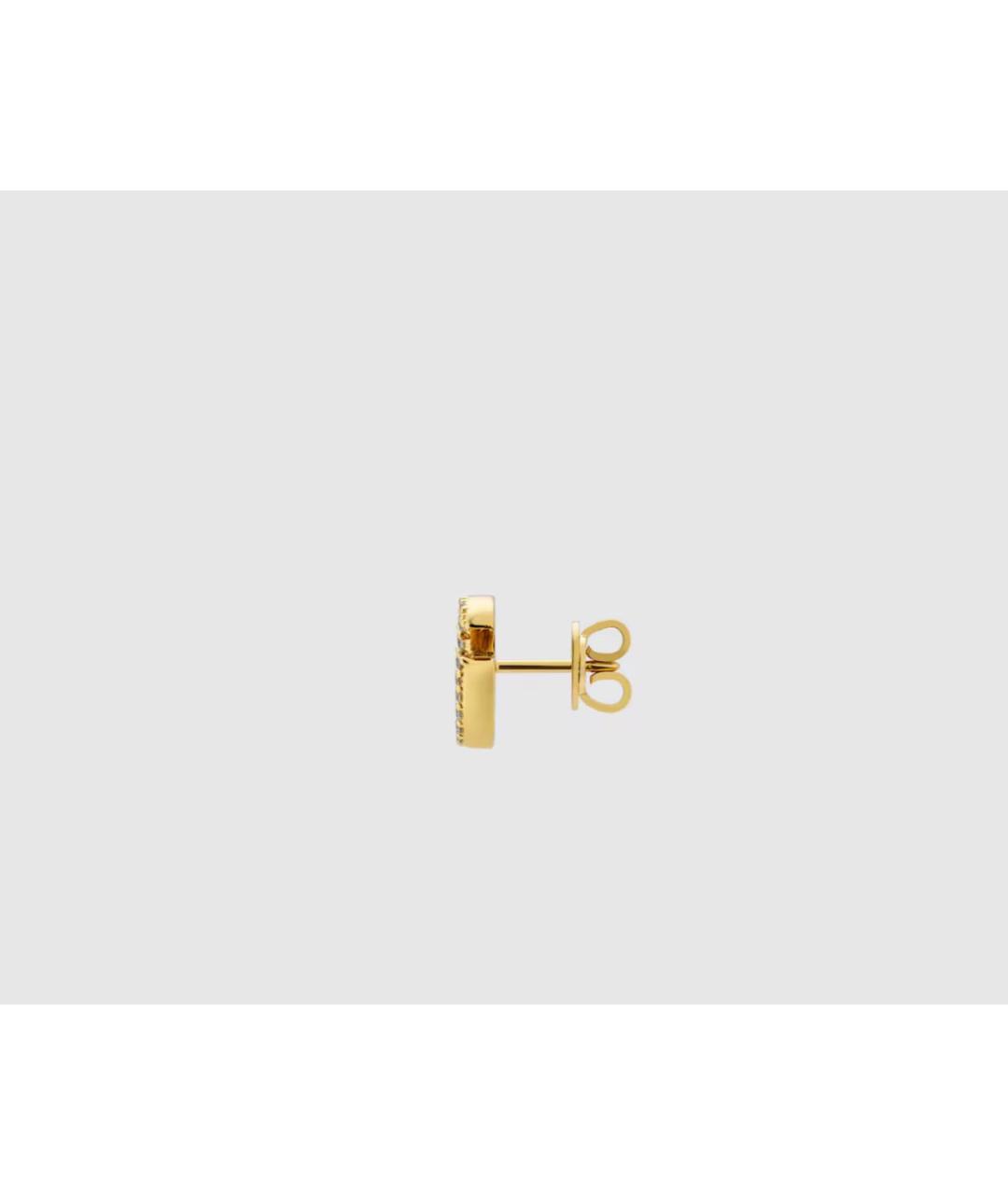 GUCCI Золотые серьги, фото 2