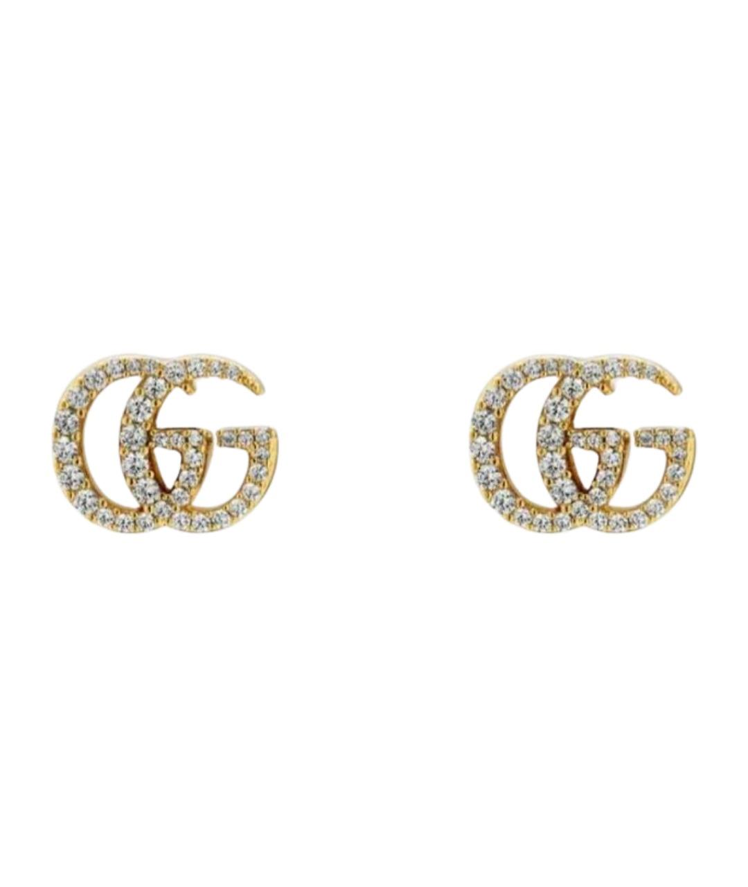 GUCCI Золотые серьги, фото 1