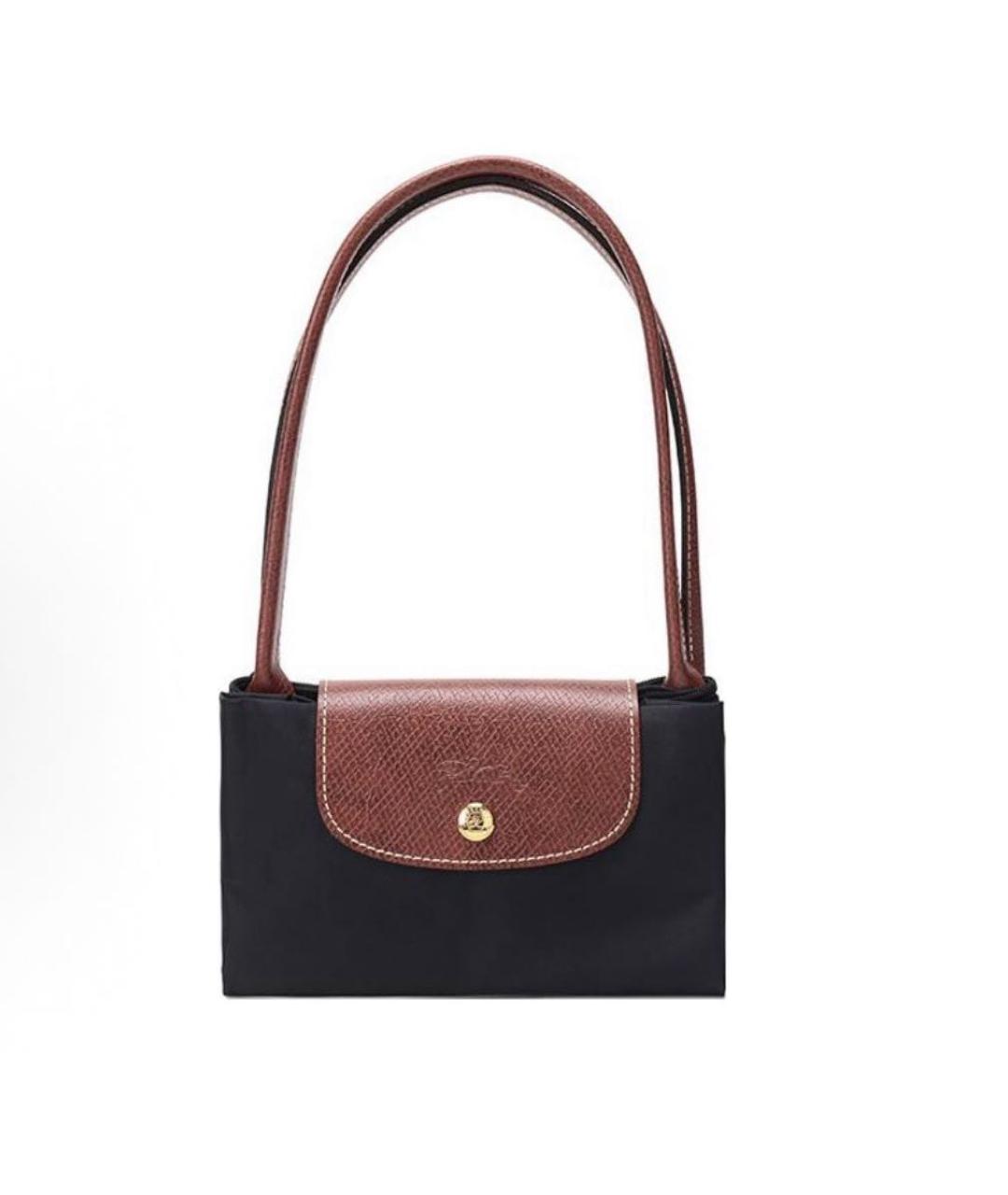 LONGCHAMP Черная сумка тоут, фото 3