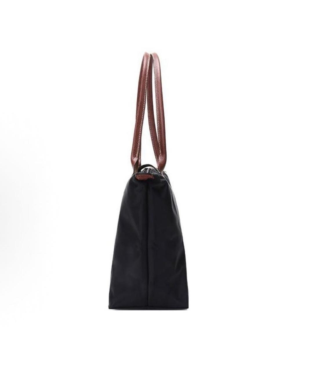 LONGCHAMP Черная сумка тоут, фото 4