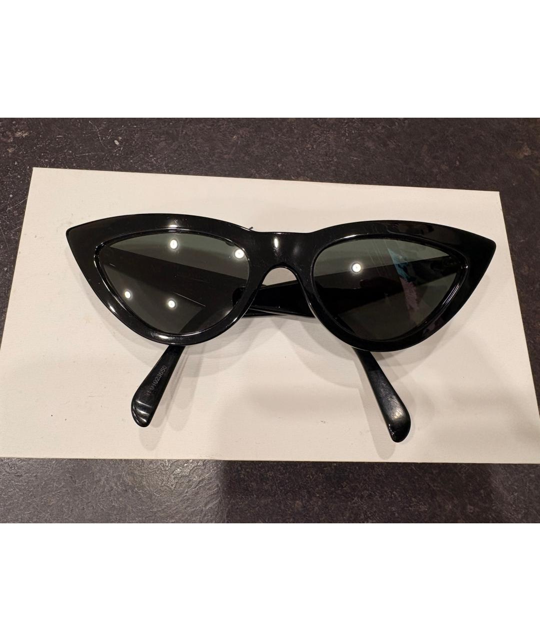 CELINE Черные пластиковые солнцезащитные очки, фото 10