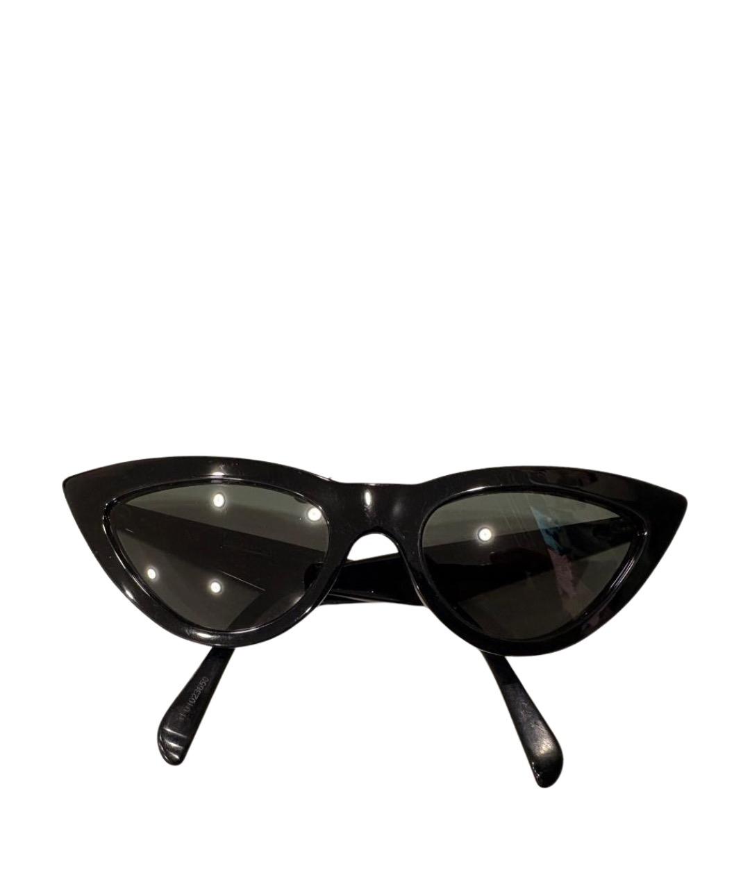 CELINE Черные пластиковые солнцезащитные очки, фото 1
