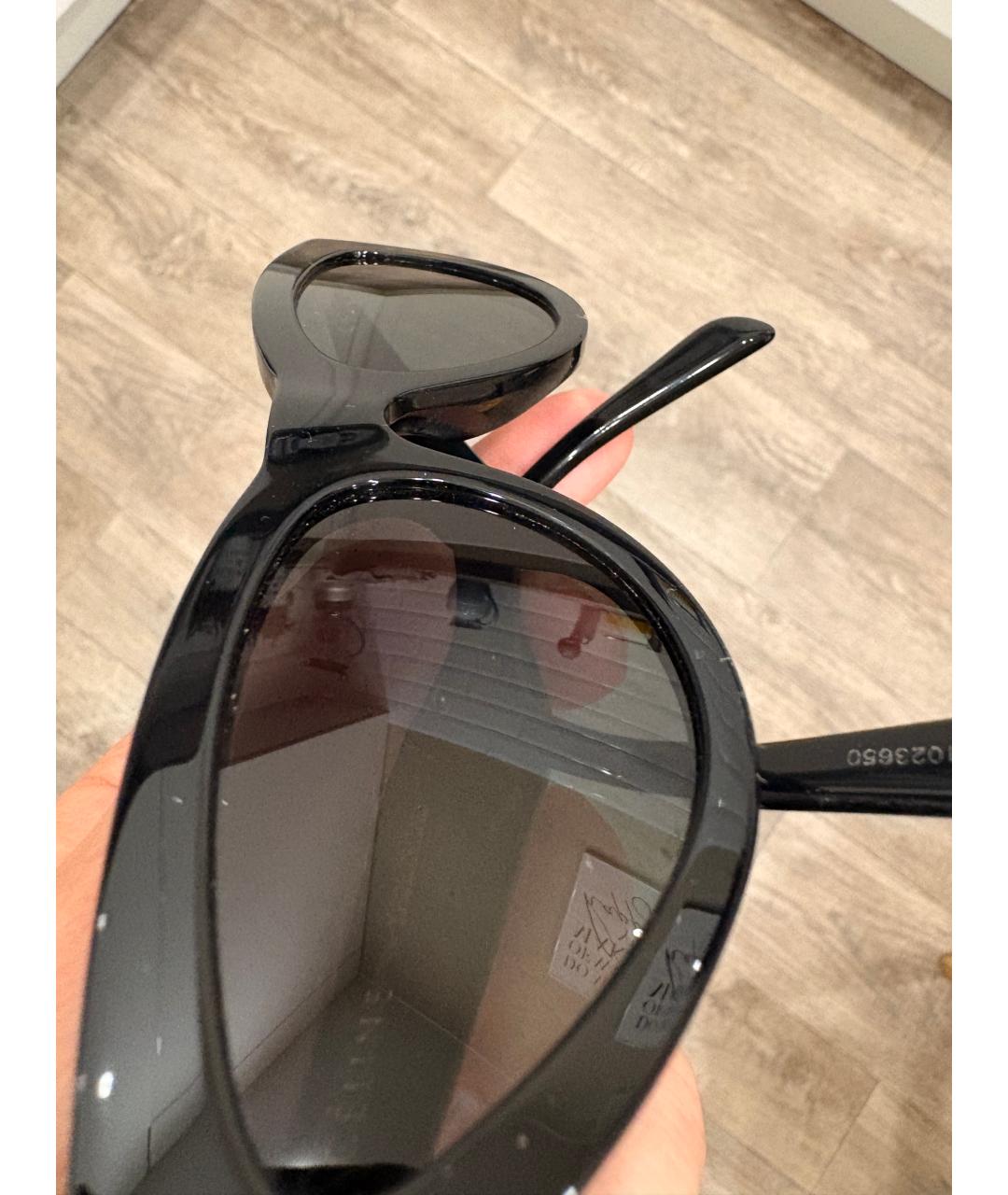 CELINE Черные пластиковые солнцезащитные очки, фото 5