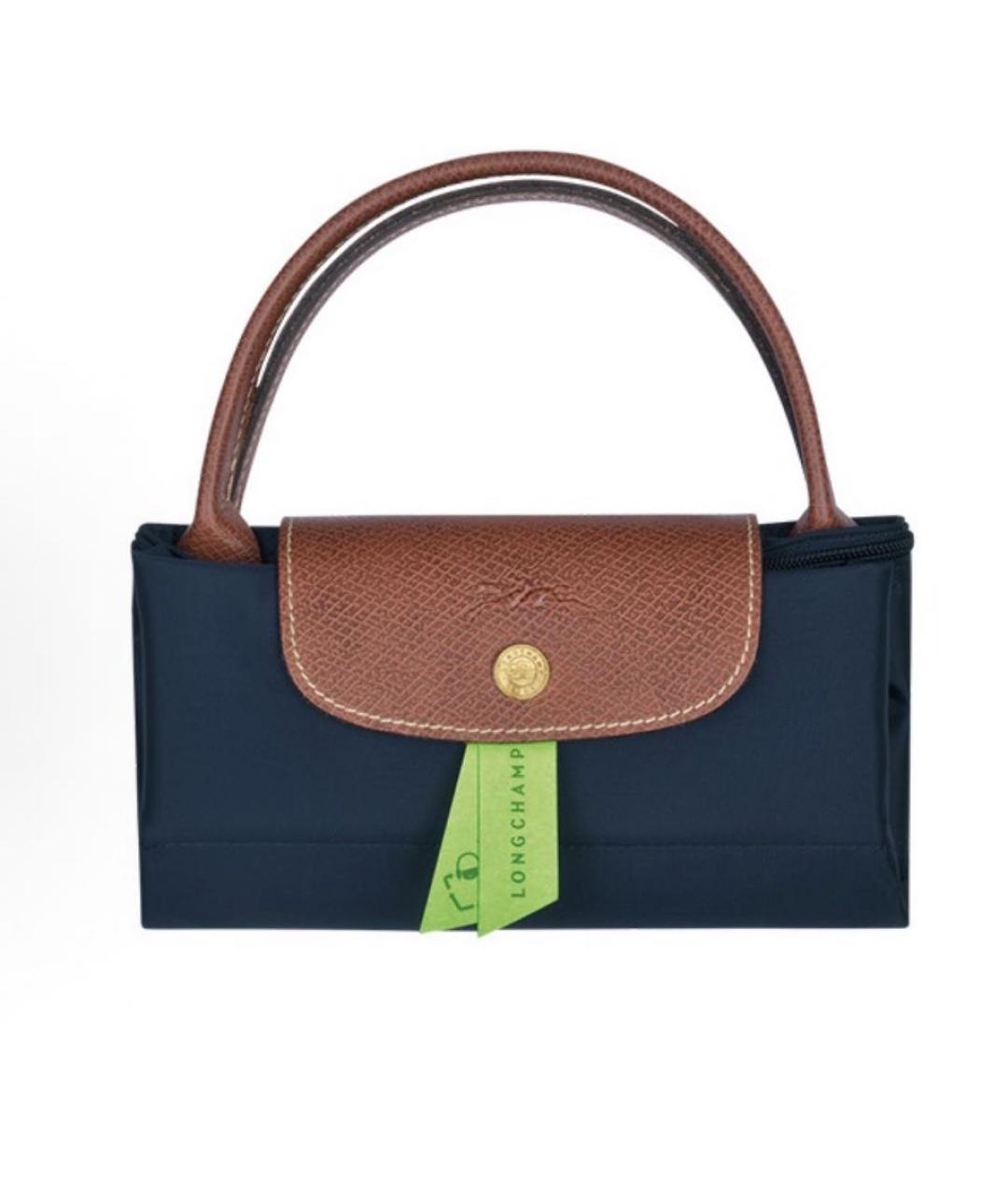 LONGCHAMP Темно-синяя сумка тоут, фото 3