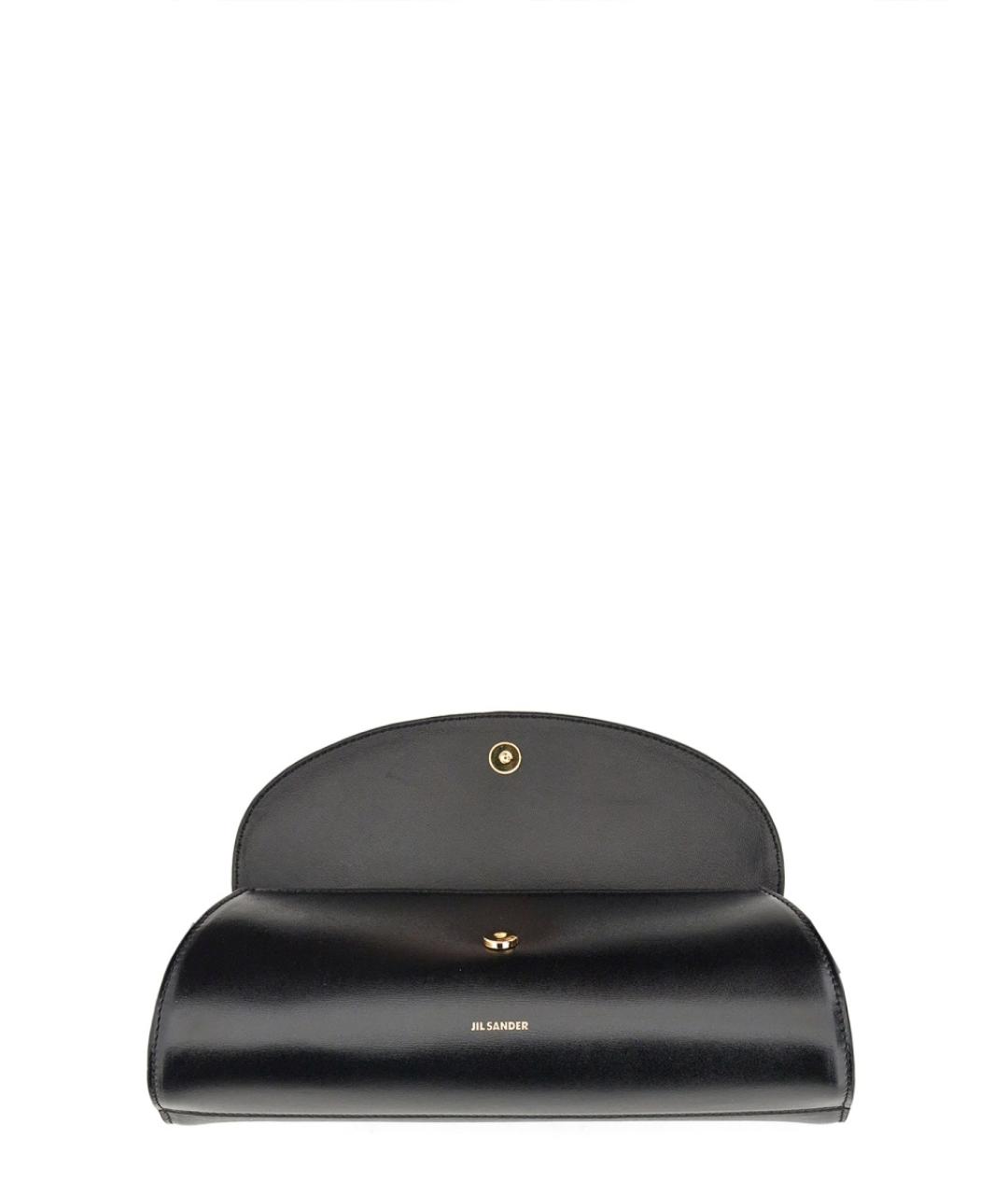 JIL SANDER Черная сумка с короткими ручками, фото 5