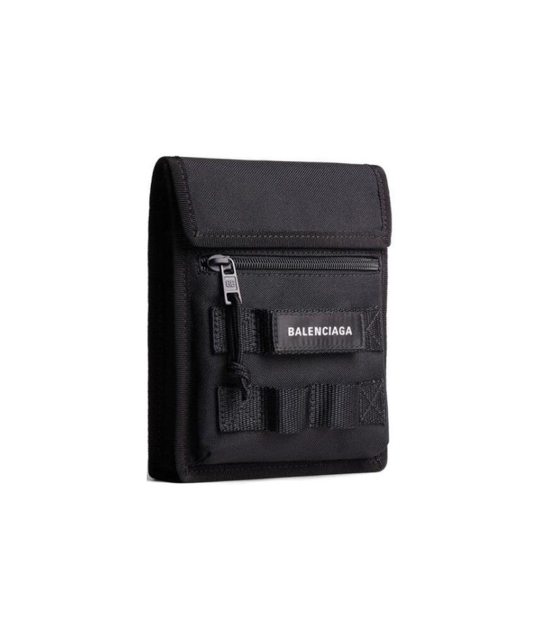BALENCIAGA Черная сумка на плечо, фото 2