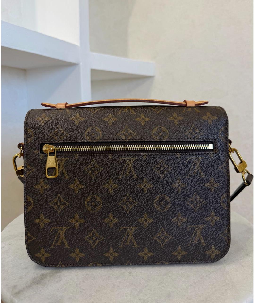 LOUIS VUITTON Коричневая сумка через плечо, фото 6