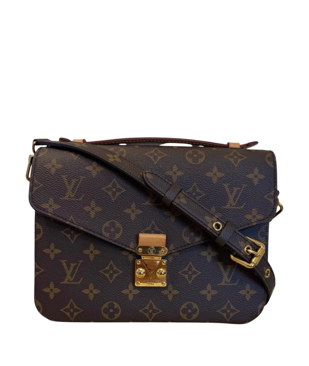LOUIS VUITTON Коричневая сумка через плечо, фото 1