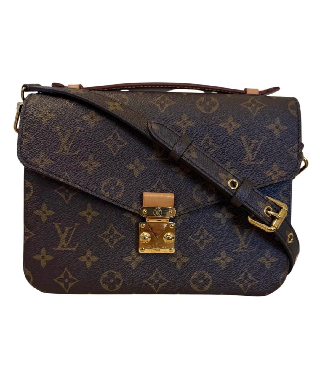 LOUIS VUITTON Коричневая сумка через плечо, фото 9