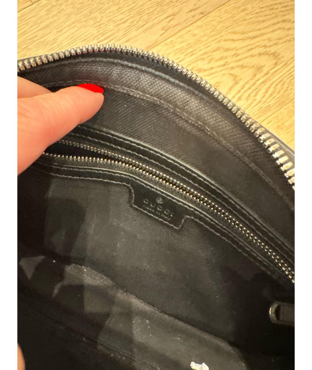 GUCCI Кожаная сумка на плечо, фото 4