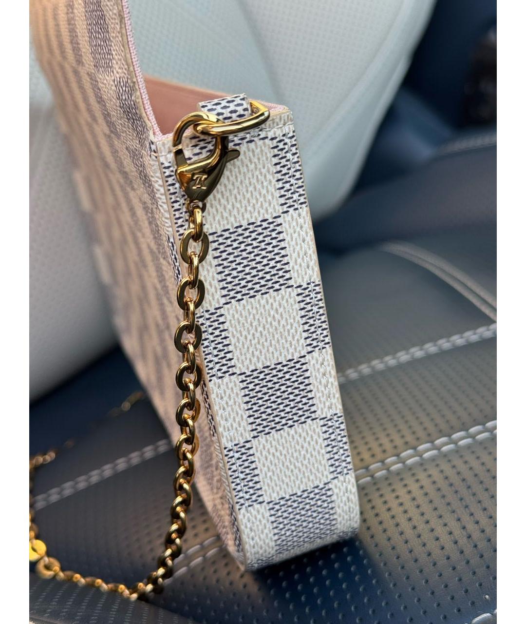 LOUIS VUITTON Бежевая сумка через плечо, фото 7