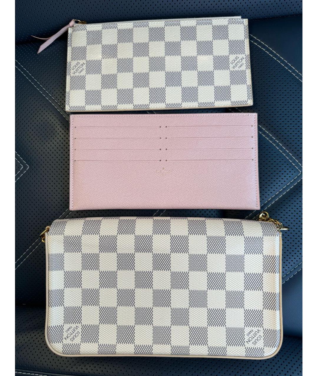 LOUIS VUITTON Бежевая сумка через плечо, фото 3